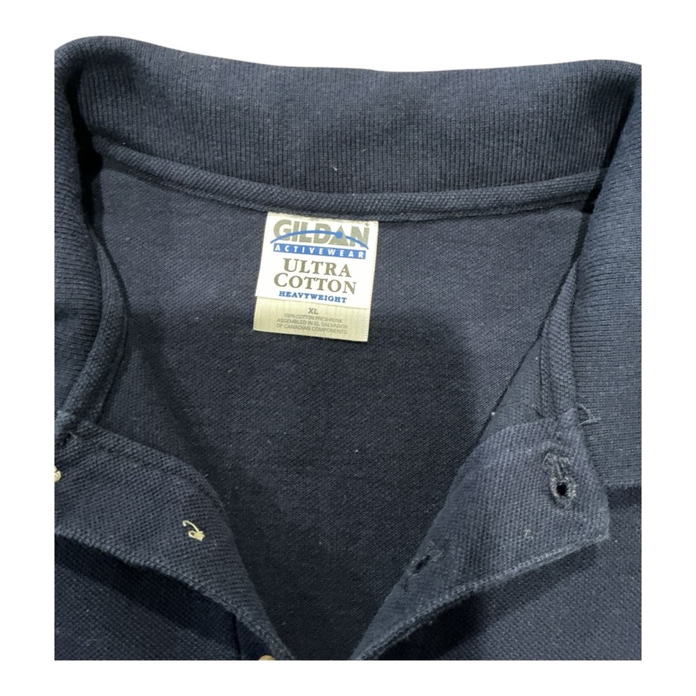 Gildan Antigua Sailing Week 2006 Polo Shirt Navy Blue Embroidered XL - Picture 4 of 4